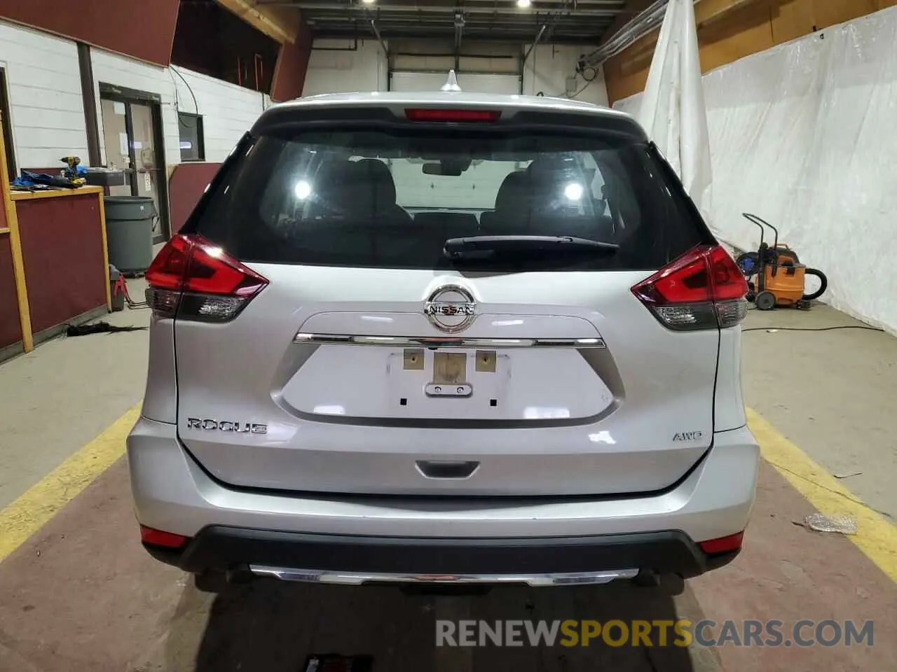 6 Photograph of a damaged car JN8AT2MV1LW142859 NISSAN ROGUE 2020