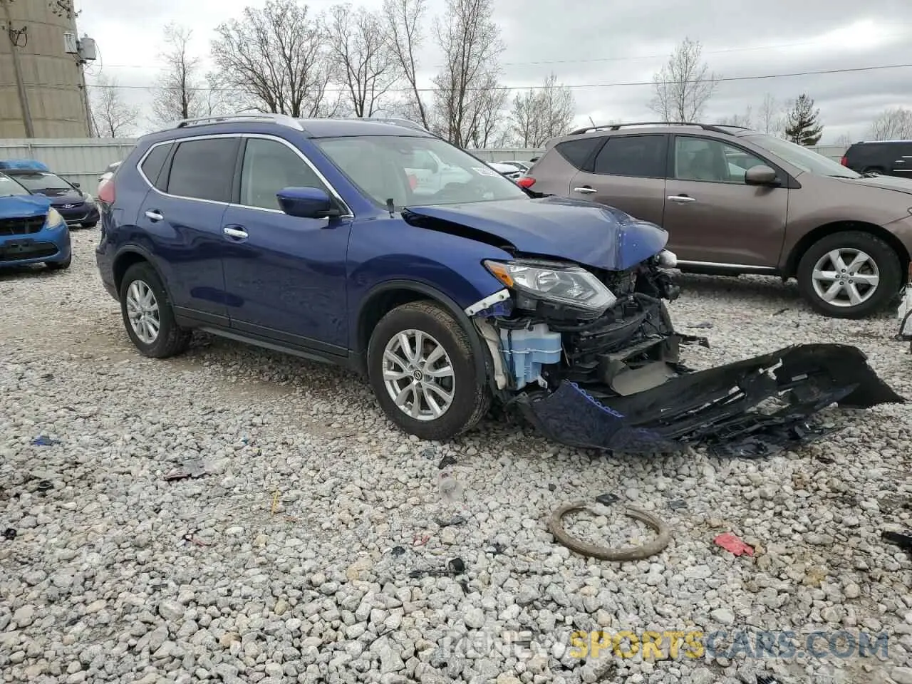 4 Photograph of a damaged car JN8AT2MV2LW104167 NISSAN ROGUE 2020