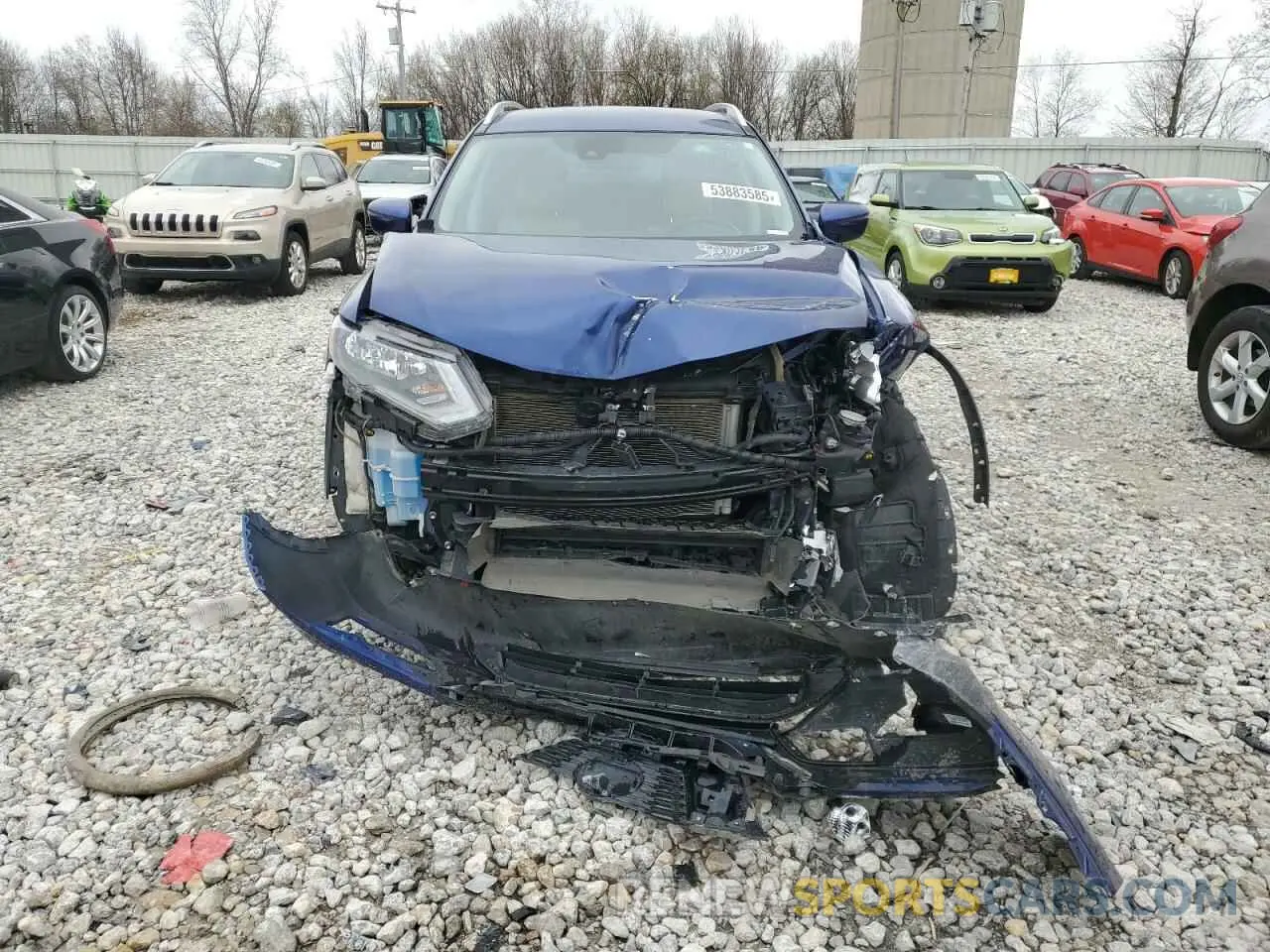 5 Photograph of a damaged car JN8AT2MV2LW104167 NISSAN ROGUE 2020