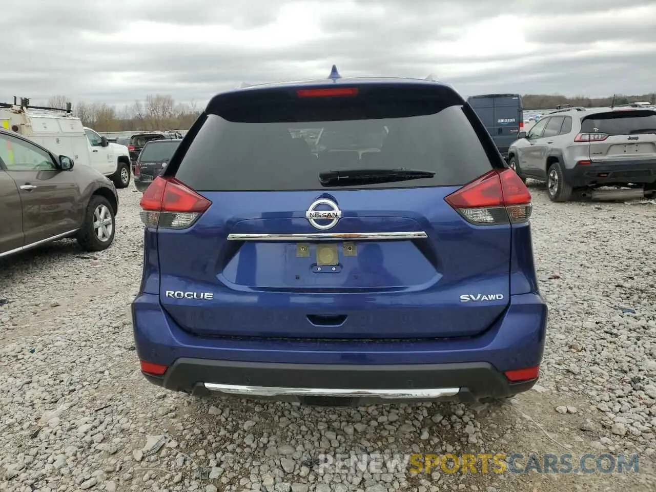 6 Photograph of a damaged car JN8AT2MV2LW104167 NISSAN ROGUE 2020