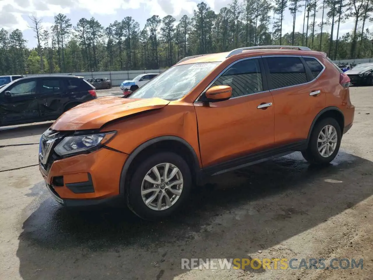 1 Photograph of a damaged car JN8AT2MV2LW104430 NISSAN ROGUE 2020