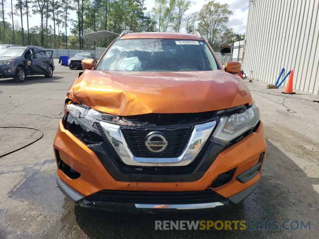 5 Photograph of a damaged car JN8AT2MV2LW104430 NISSAN ROGUE 2020