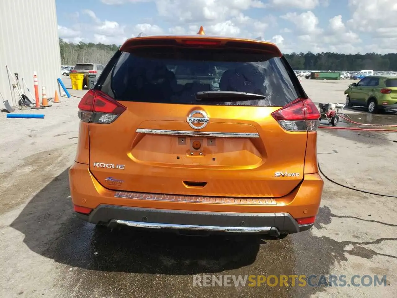 6 Photograph of a damaged car JN8AT2MV2LW104430 NISSAN ROGUE 2020