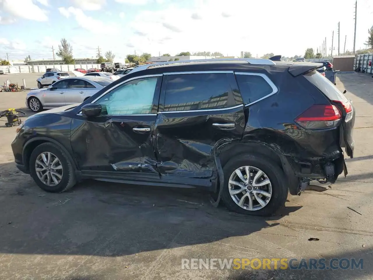 2 Photograph of a damaged car JN8AT2MV2LW117436 NISSAN ROGUE 2020