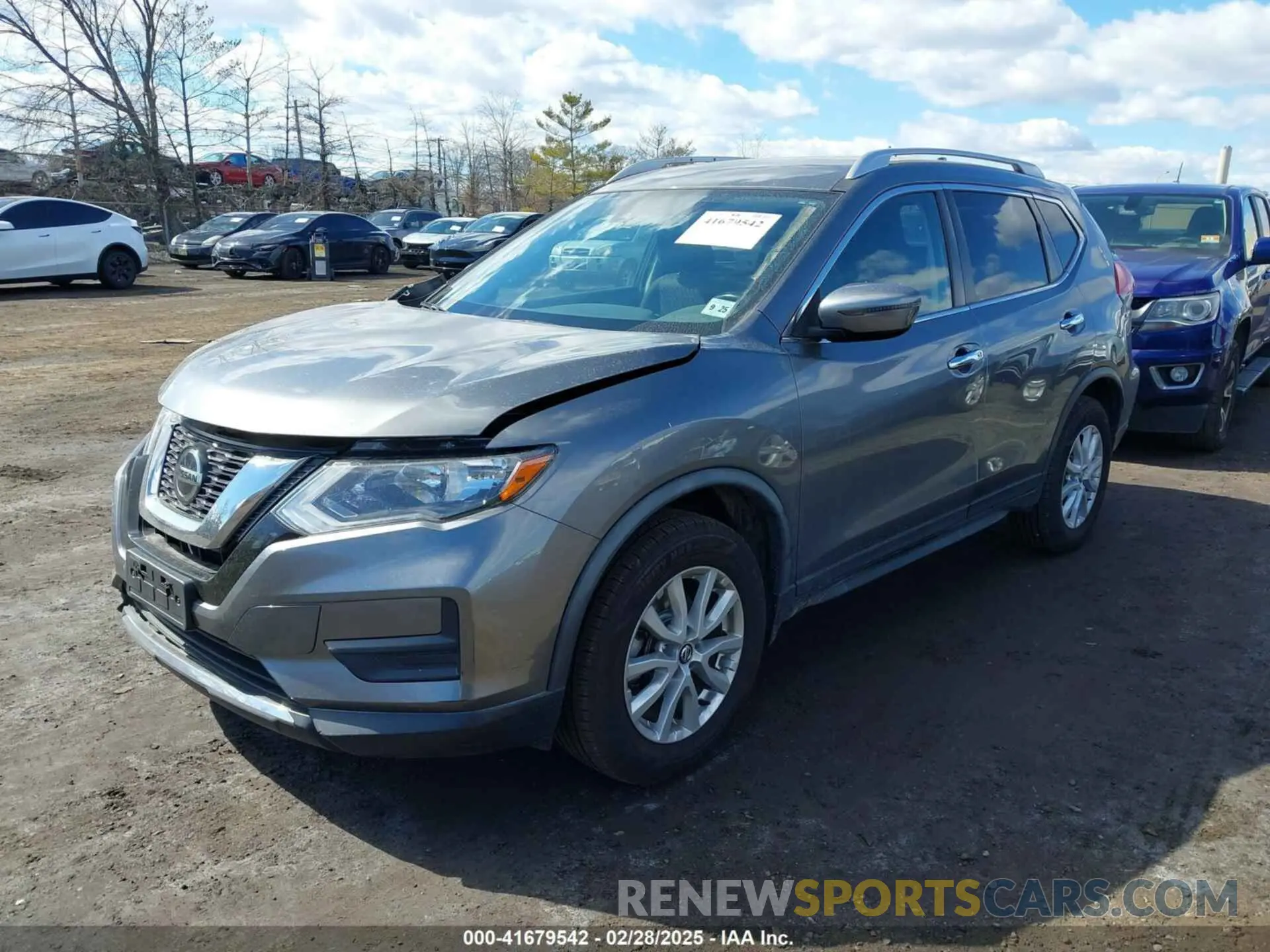 2 Photograph of a damaged car JN8AT2MV2LW122085 NISSAN ROGUE 2020