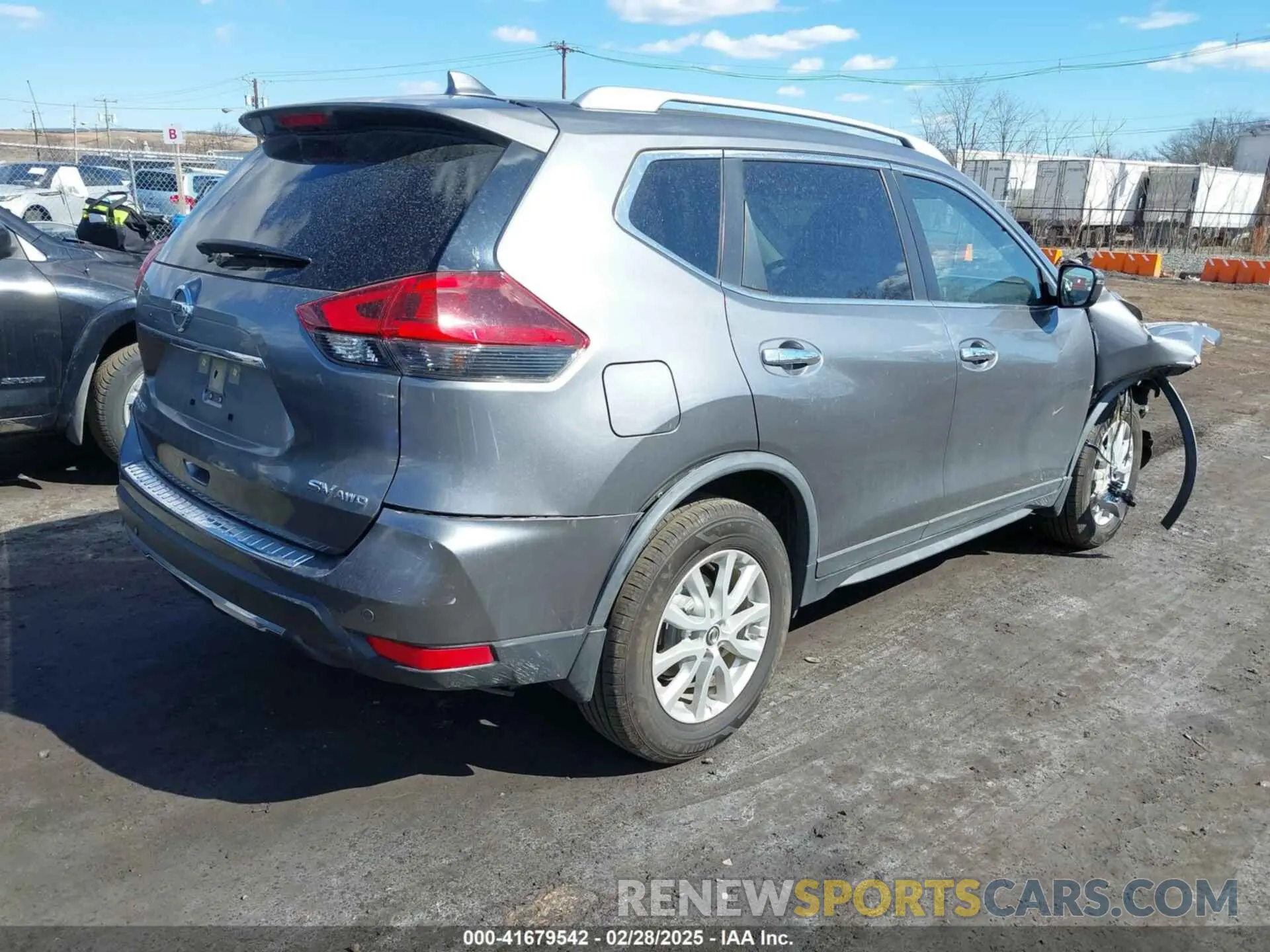 4 Photograph of a damaged car JN8AT2MV2LW122085 NISSAN ROGUE 2020