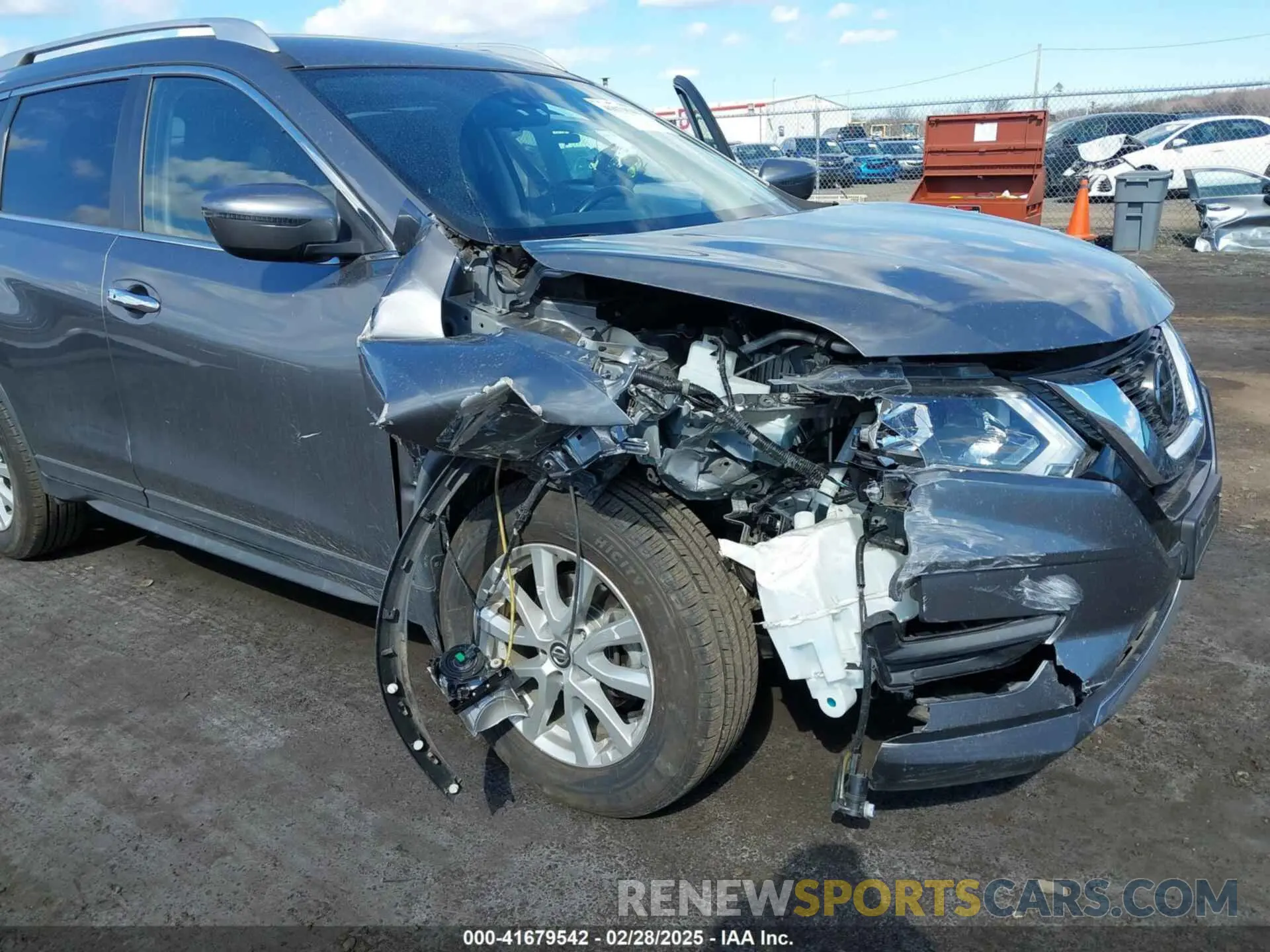 6 Photograph of a damaged car JN8AT2MV2LW122085 NISSAN ROGUE 2020