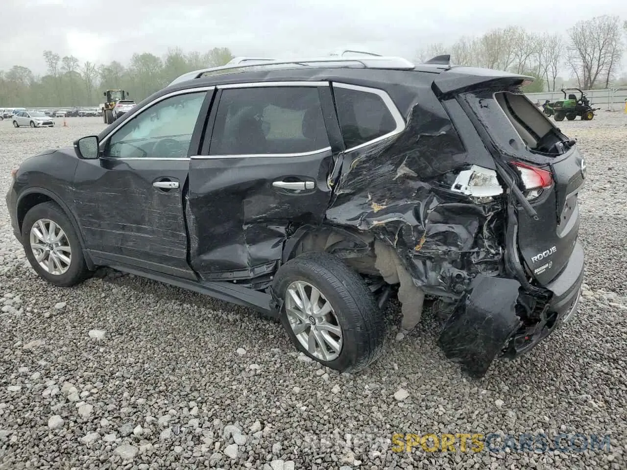 2 Photograph of a damaged car JN8AT2MV2LW132941 NISSAN ROGUE 2020
