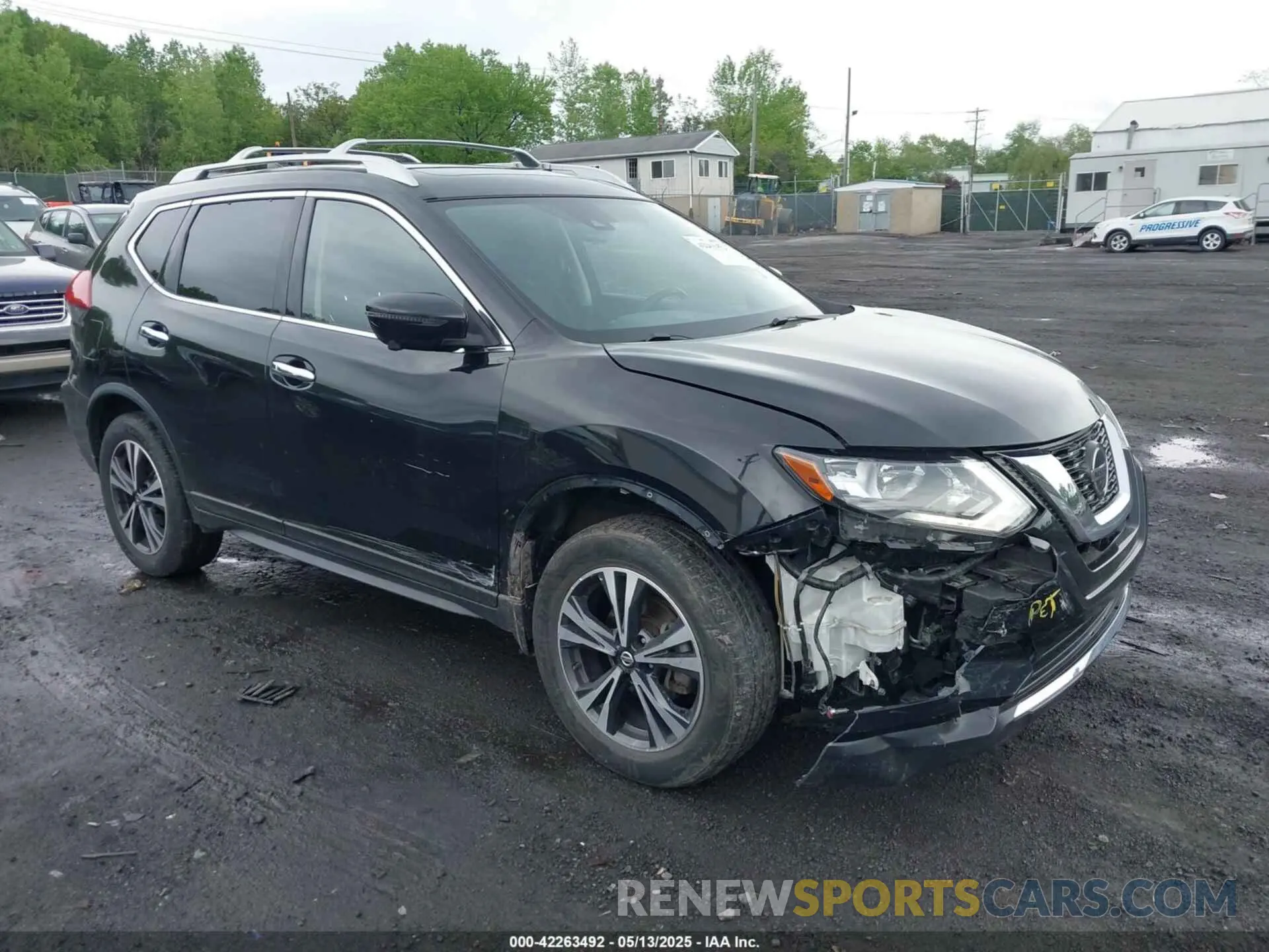 1 Photograph of a damaged car JN8AT2MV2LW134642 NISSAN ROGUE 2020