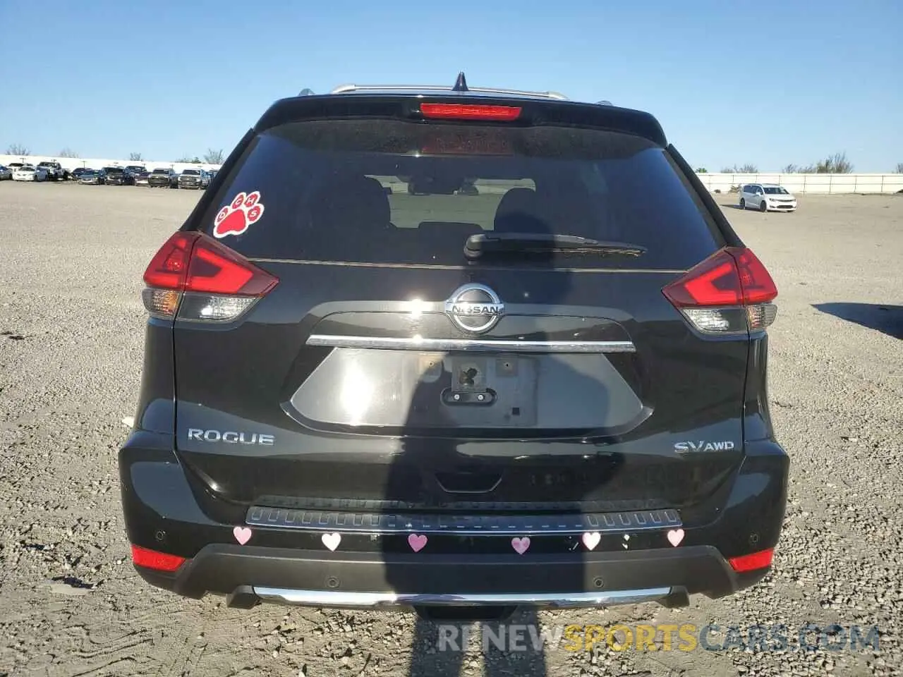 6 Photograph of a damaged car JN8AT2MV2LW137203 NISSAN ROGUE 2020