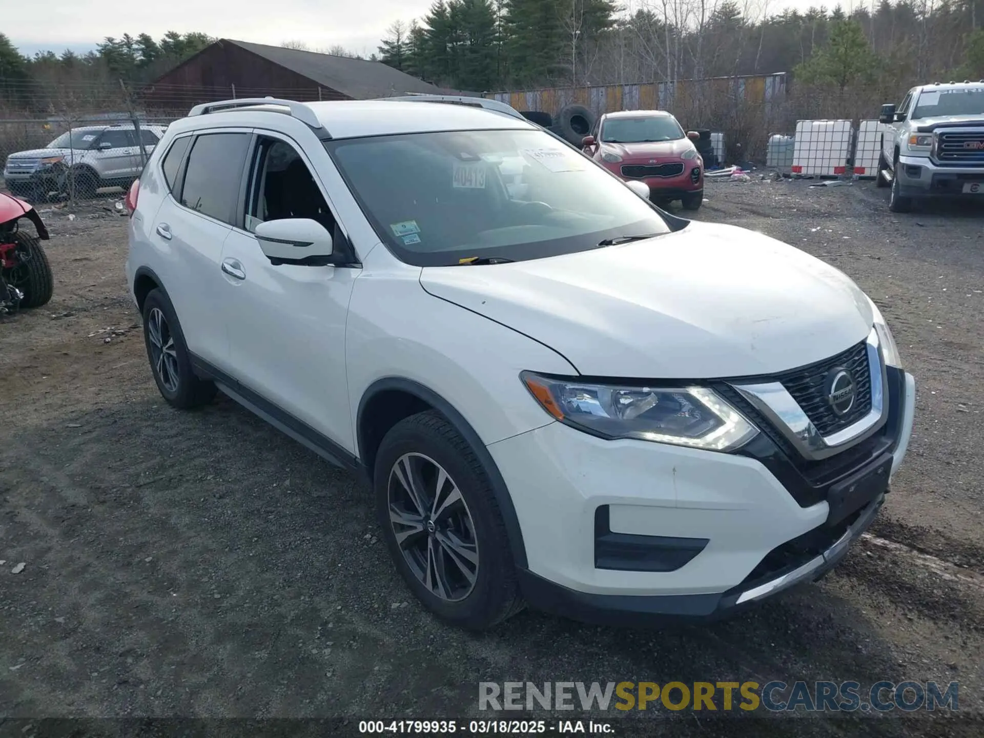1 Photograph of a damaged car JN8AT2MV2LW138240 NISSAN ROGUE 2020