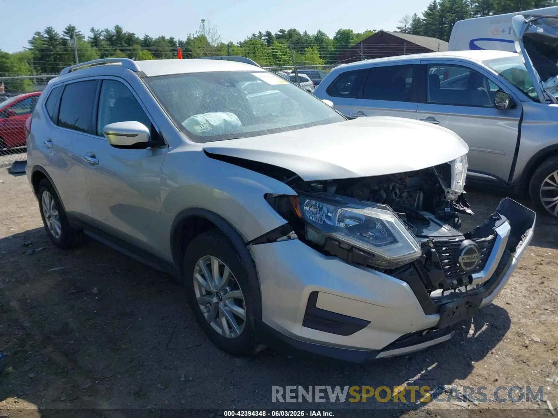 1 Photograph of a damaged car JN8AT2MV3LW110527 NISSAN ROGUE 2020