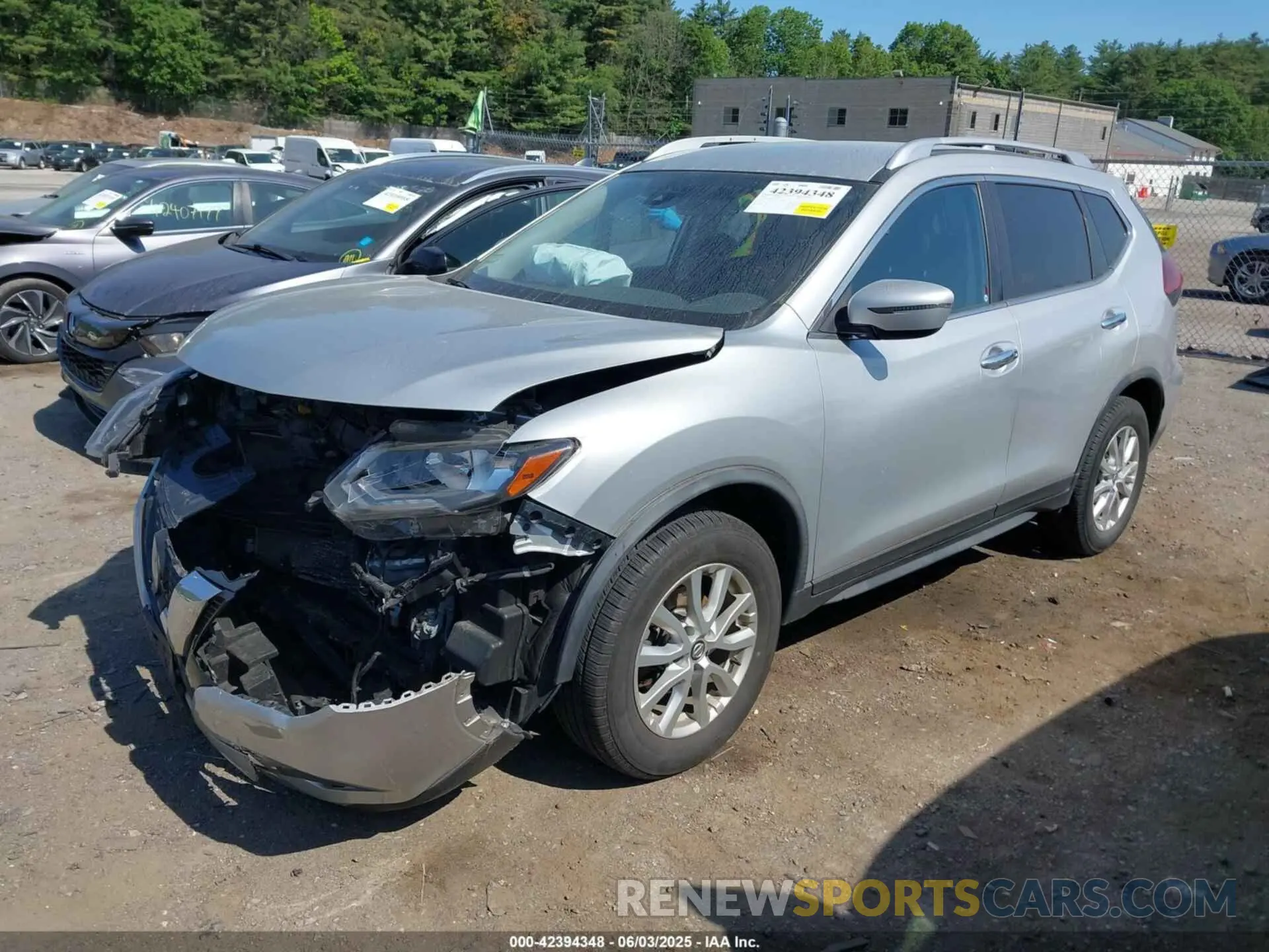 2 Photograph of a damaged car JN8AT2MV3LW110527 NISSAN ROGUE 2020