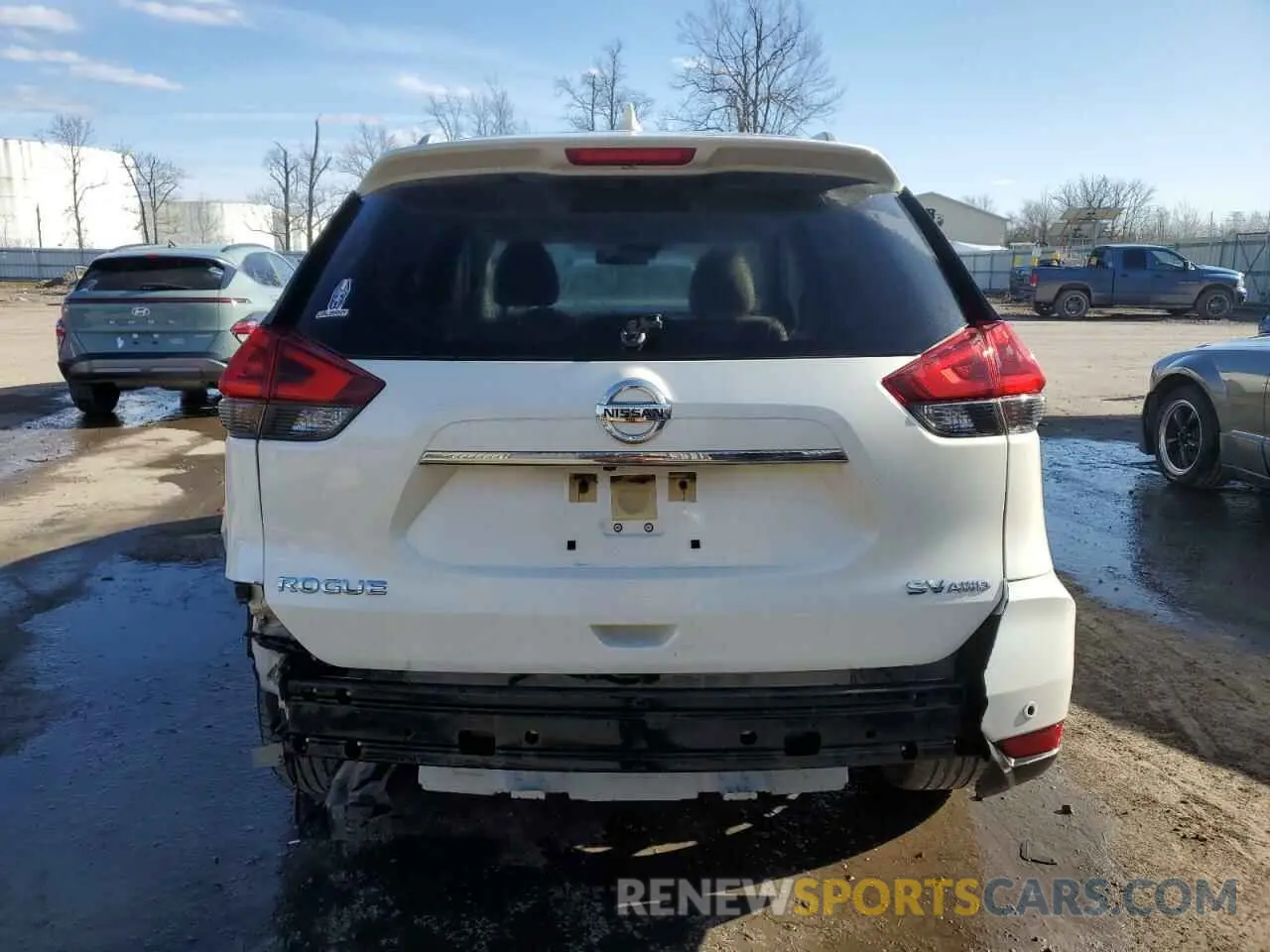 6 Photograph of a damaged car JN8AT2MV3LW110558 NISSAN ROGUE 2020