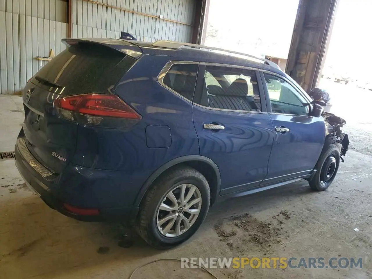 3 Photograph of a damaged car JN8AT2MV3LW113380 NISSAN ROGUE 2020
