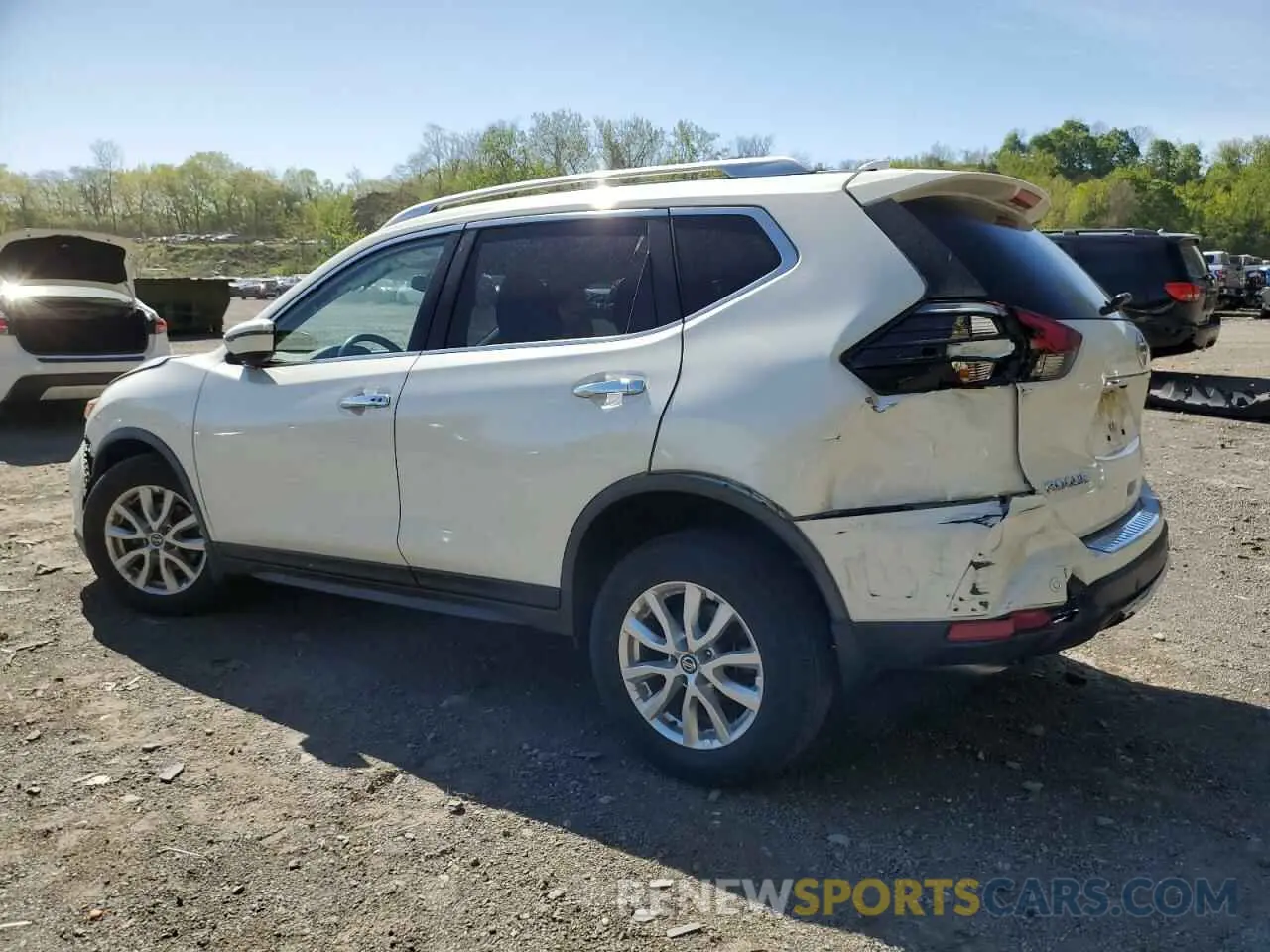 2 Photograph of a damaged car JN8AT2MV3LW114397 NISSAN ROGUE 2020