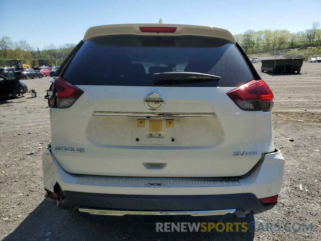 6 Photograph of a damaged car JN8AT2MV3LW114397 NISSAN ROGUE 2020