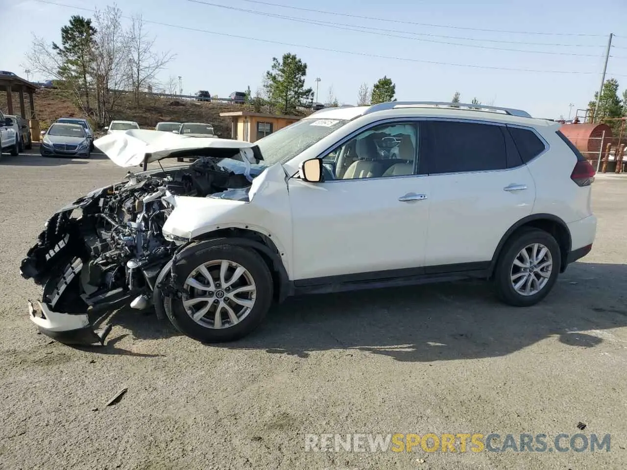 1 Photograph of a damaged car JN8AT2MV3LW136352 NISSAN ROGUE 2020