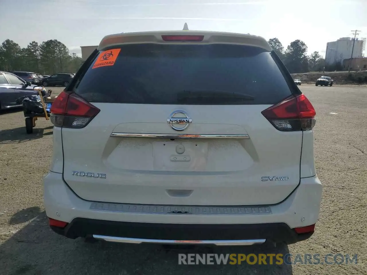 6 Photograph of a damaged car JN8AT2MV3LW136352 NISSAN ROGUE 2020