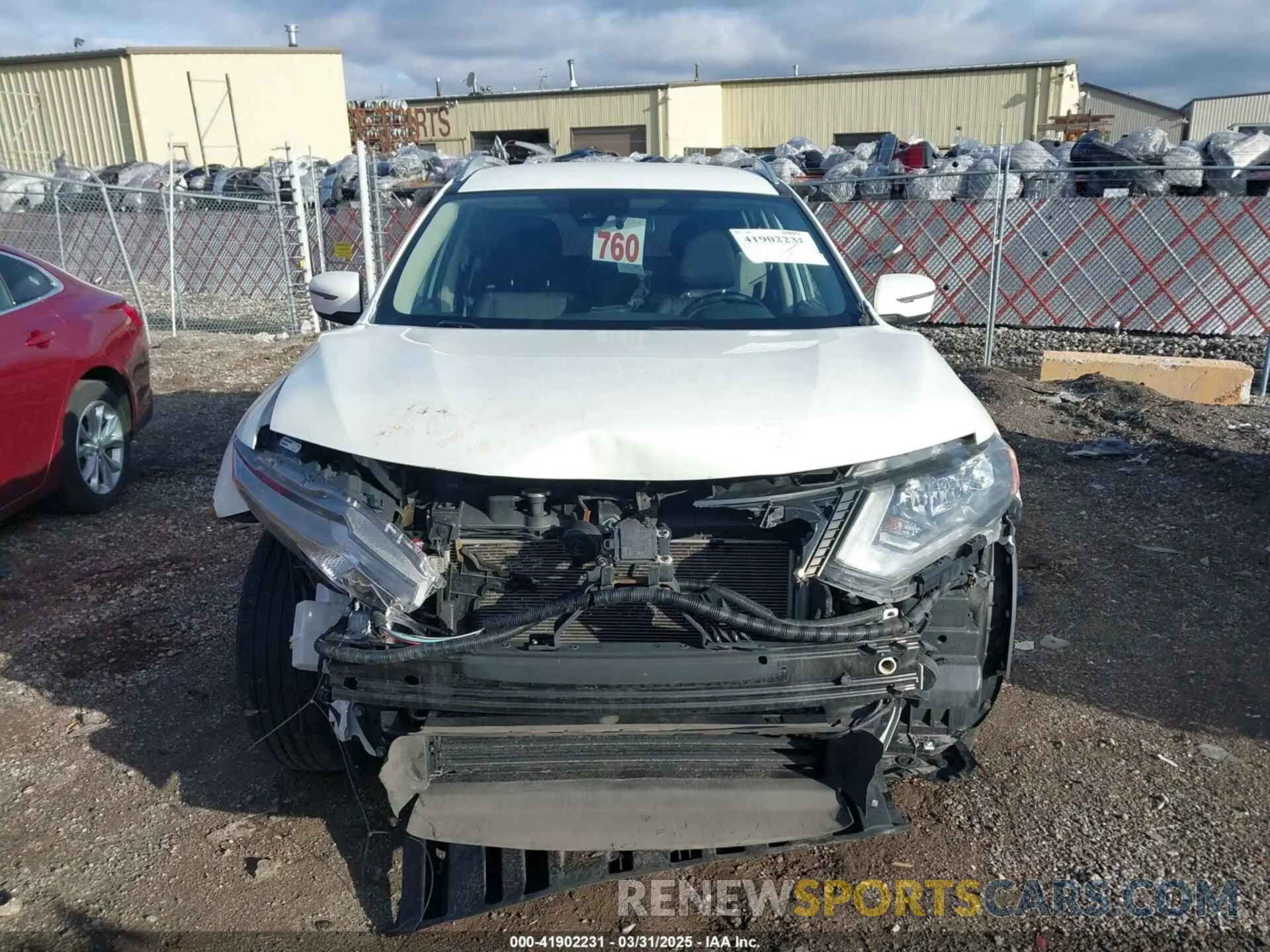 13 Photograph of a damaged car JN8AT2MV3LW138117 NISSAN ROGUE 2020