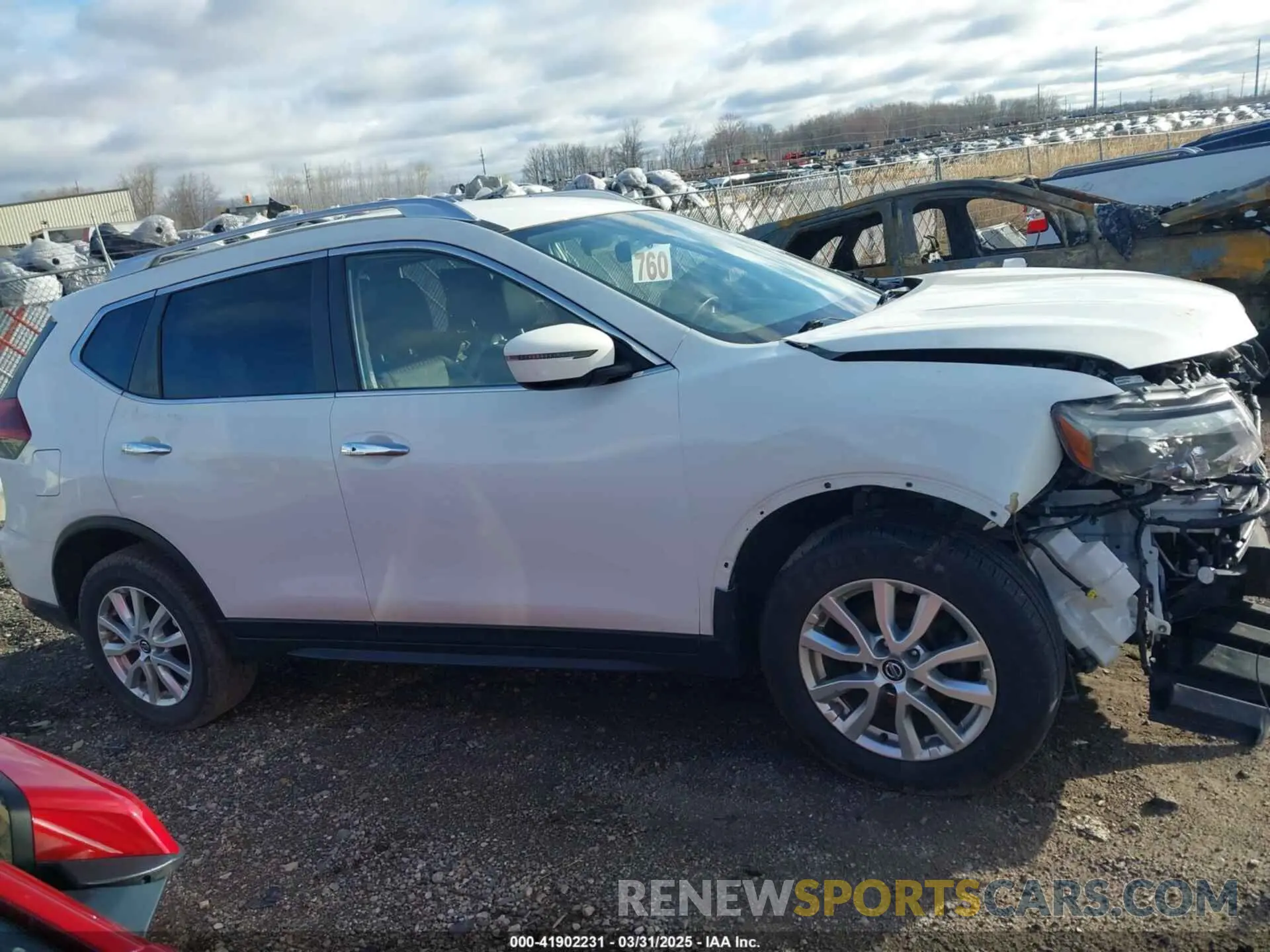14 Photograph of a damaged car JN8AT2MV3LW138117 NISSAN ROGUE 2020