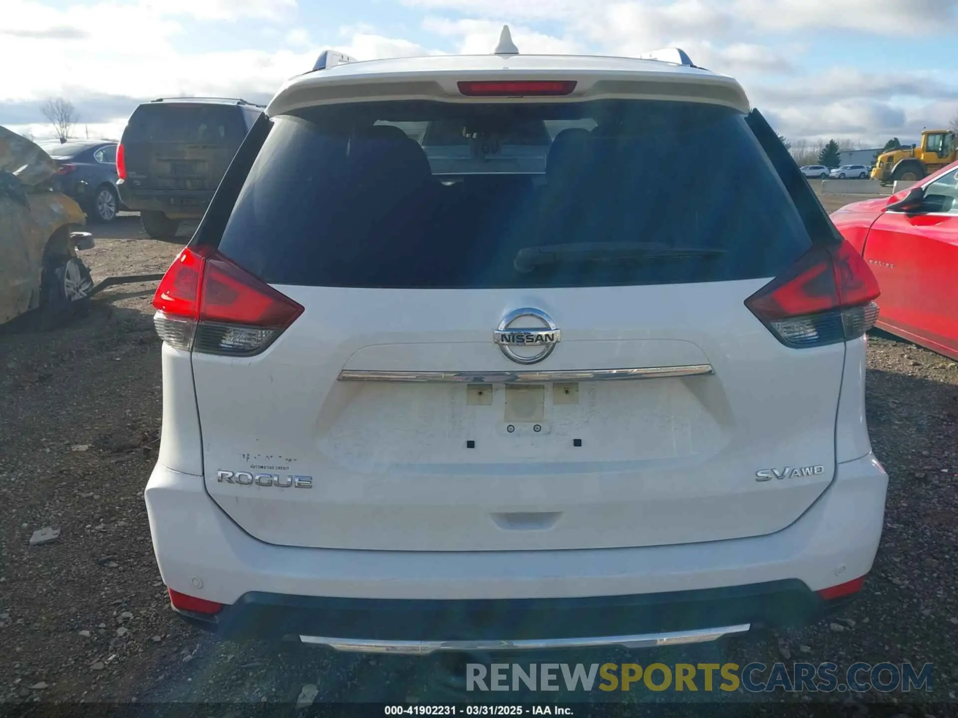 17 Photograph of a damaged car JN8AT2MV3LW138117 NISSAN ROGUE 2020