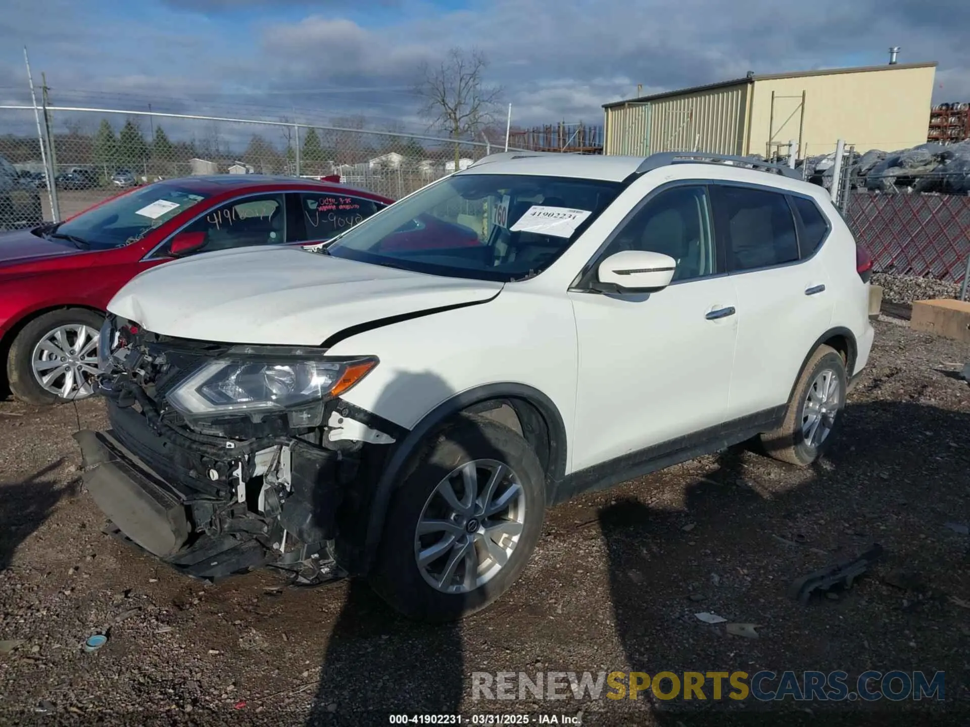 2 Photograph of a damaged car JN8AT2MV3LW138117 NISSAN ROGUE 2020