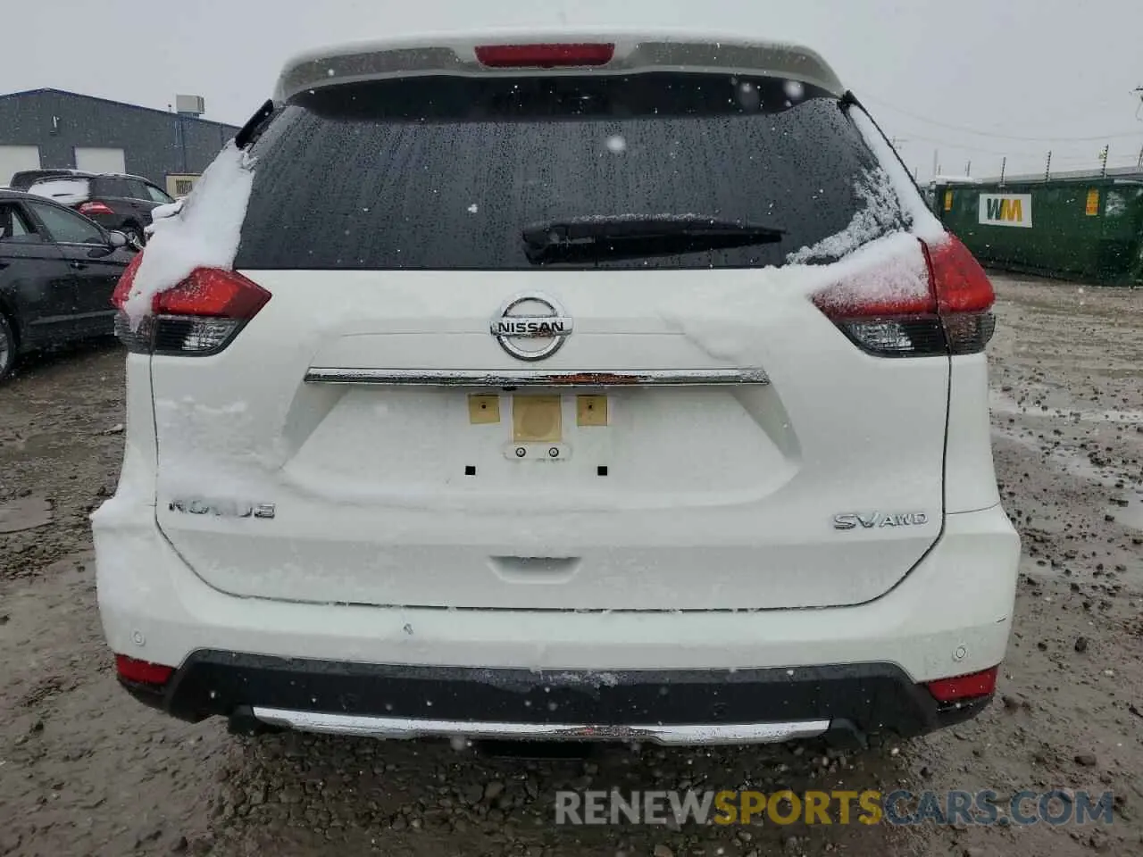 6 Photograph of a damaged car JN8AT2MV3LW142880 NISSAN ROGUE 2020