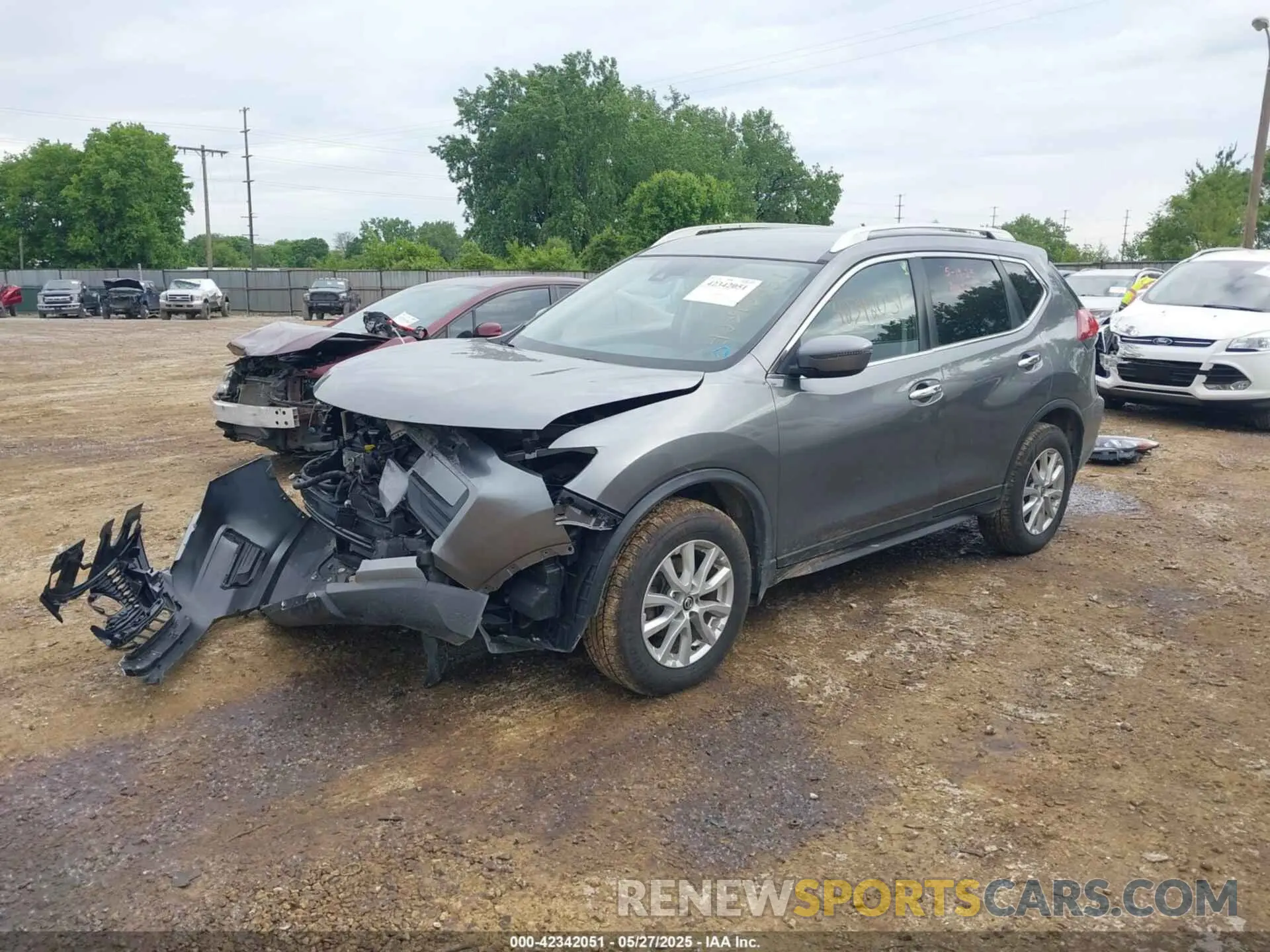 2 Photograph of a damaged car JN8AT2MV4LW112190 NISSAN ROGUE 2020