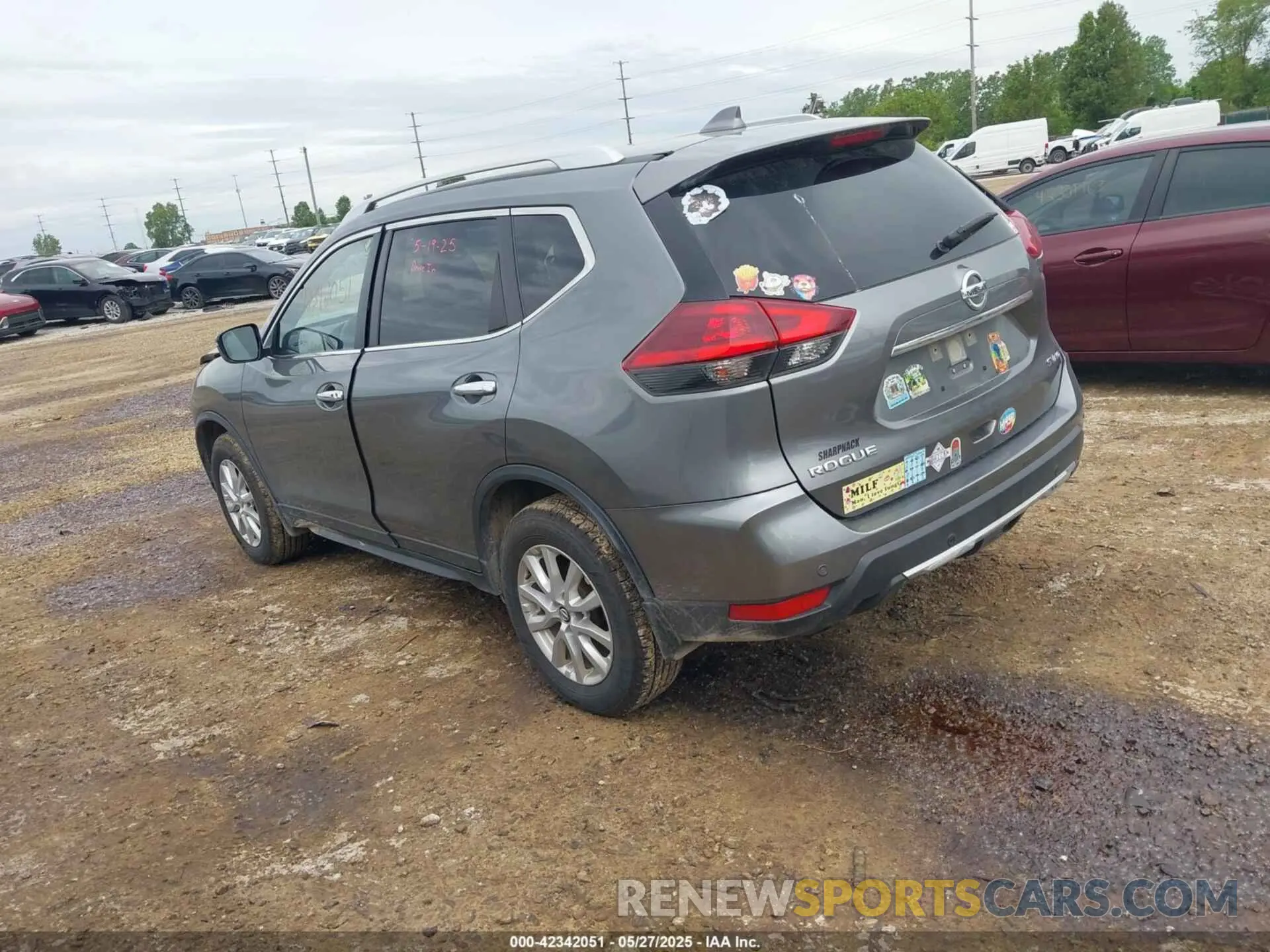 3 Photograph of a damaged car JN8AT2MV4LW112190 NISSAN ROGUE 2020
