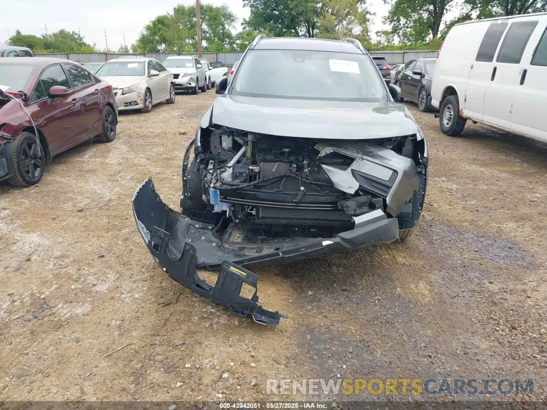 6 Photograph of a damaged car JN8AT2MV4LW112190 NISSAN ROGUE 2020