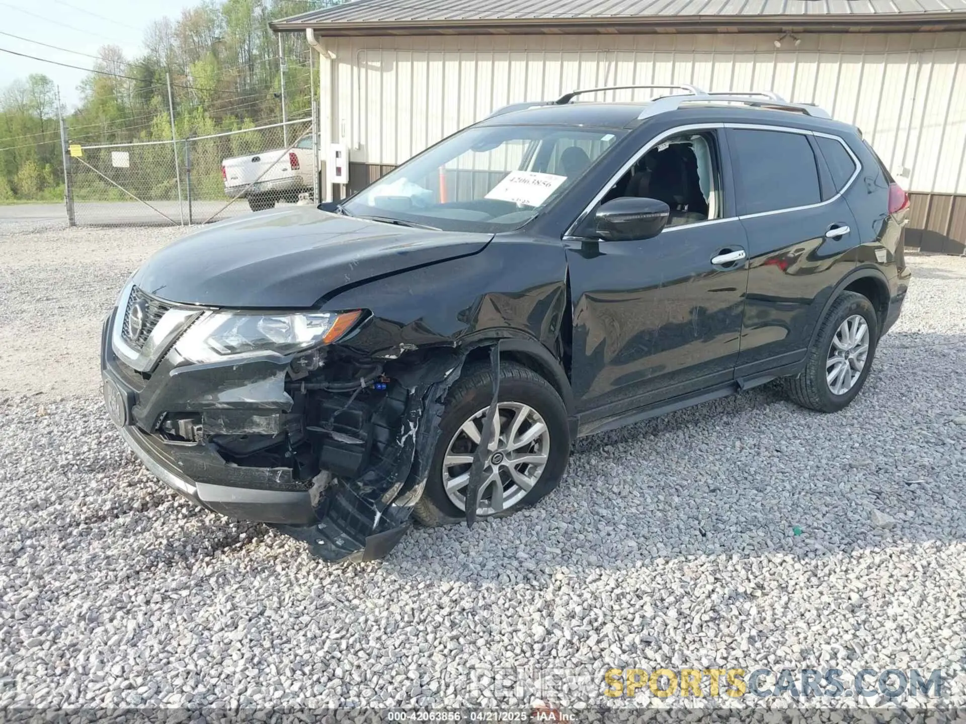 2 Photograph of a damaged car JN8AT2MV4LW136313 NISSAN ROGUE 2020