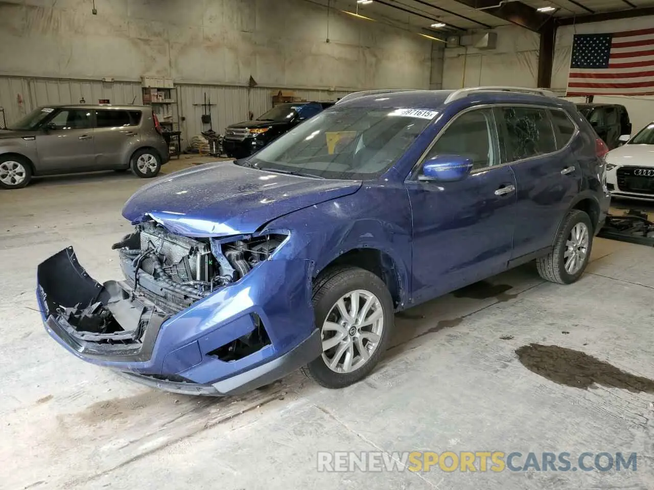 1 Photograph of a damaged car JN8AT2MV4LW138210 NISSAN ROGUE 2020