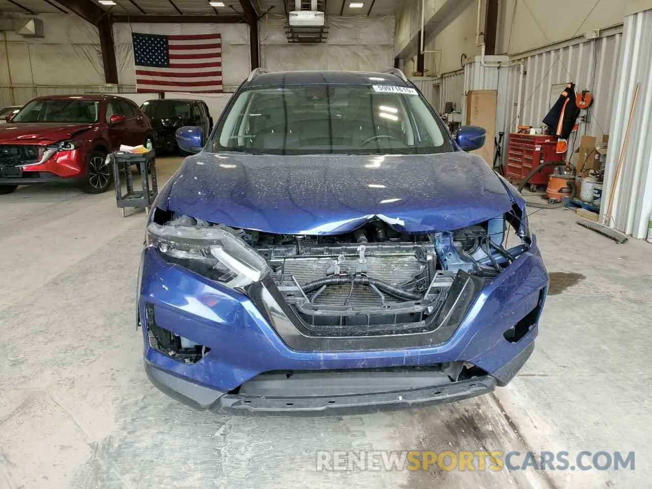 5 Photograph of a damaged car JN8AT2MV4LW138210 NISSAN ROGUE 2020