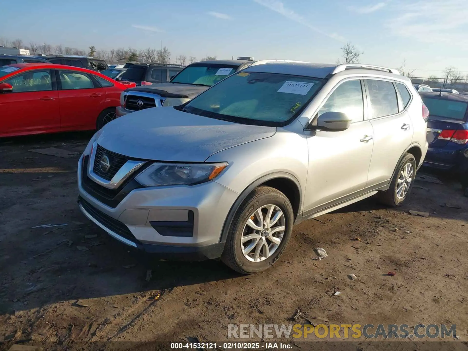2 Photograph of a damaged car JN8AT2MV4LW139762 NISSAN ROGUE 2020