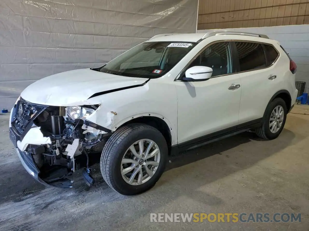 1 Photograph of a damaged car JN8AT2MV5LW106382 NISSAN ROGUE 2020