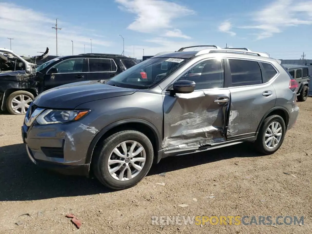 1 Photograph of a damaged car JN8AT2MV5LW112179 NISSAN ROGUE 2020