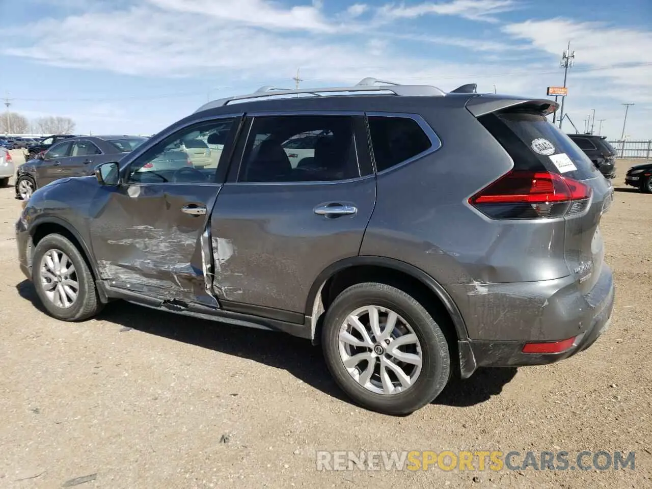 2 Photograph of a damaged car JN8AT2MV5LW112179 NISSAN ROGUE 2020