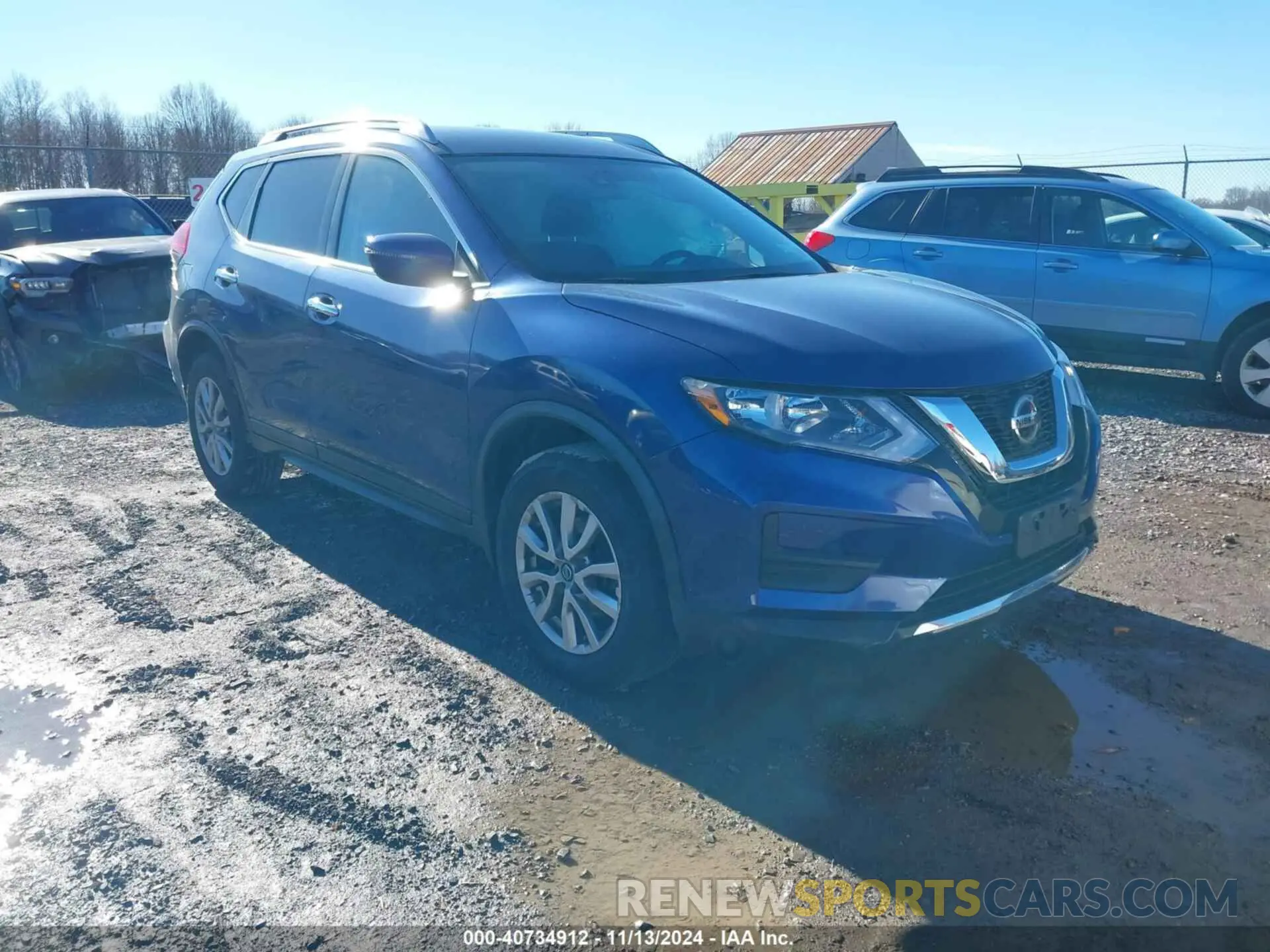 1 Photograph of a damaged car JN8AT2MV5LW120542 NISSAN ROGUE 2020