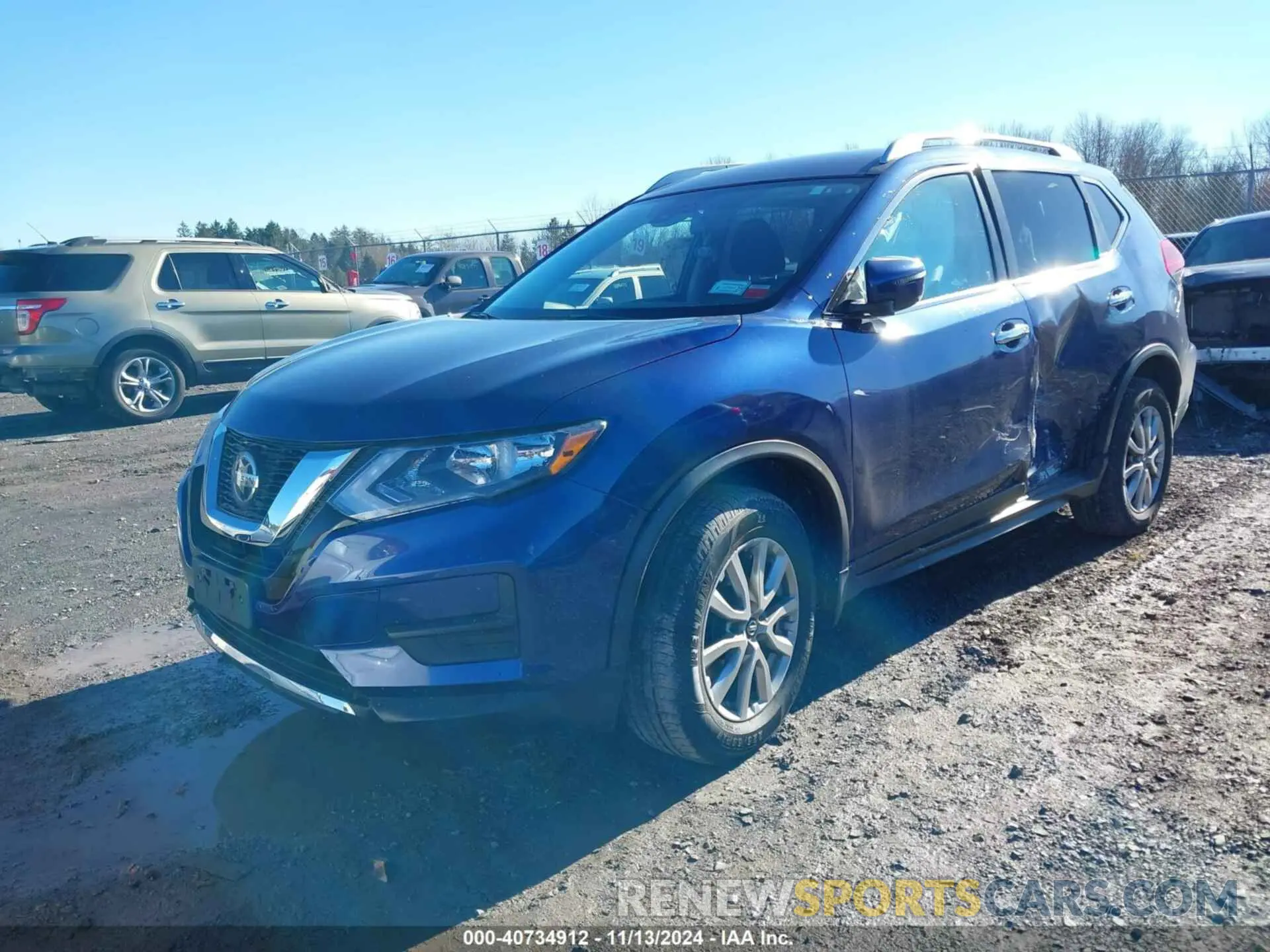 2 Photograph of a damaged car JN8AT2MV5LW120542 NISSAN ROGUE 2020