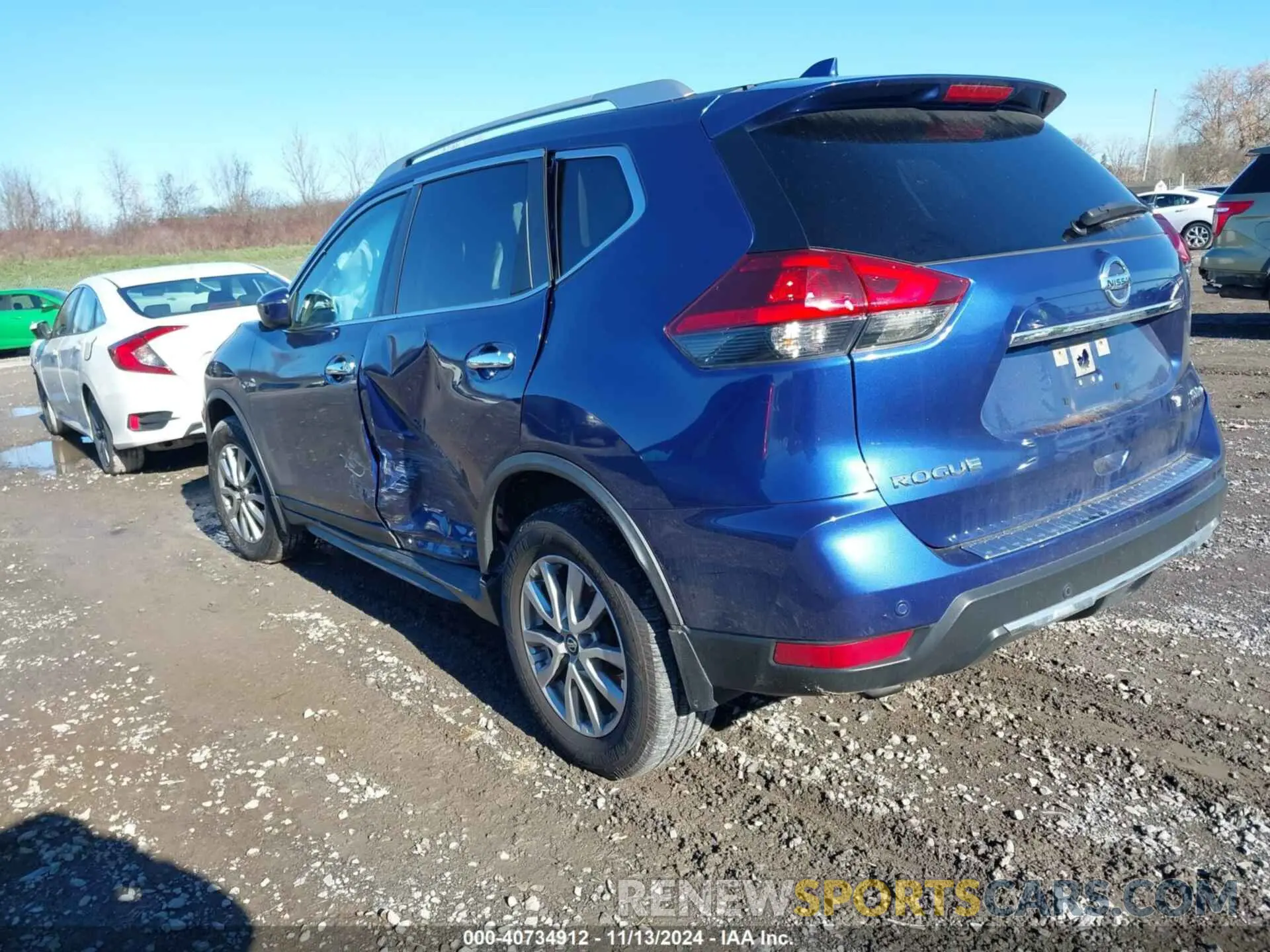 3 Photograph of a damaged car JN8AT2MV5LW120542 NISSAN ROGUE 2020