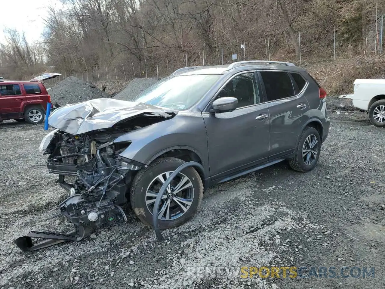 1 Photograph of a damaged car JN8AT2MV5LW122310 NISSAN ROGUE 2020