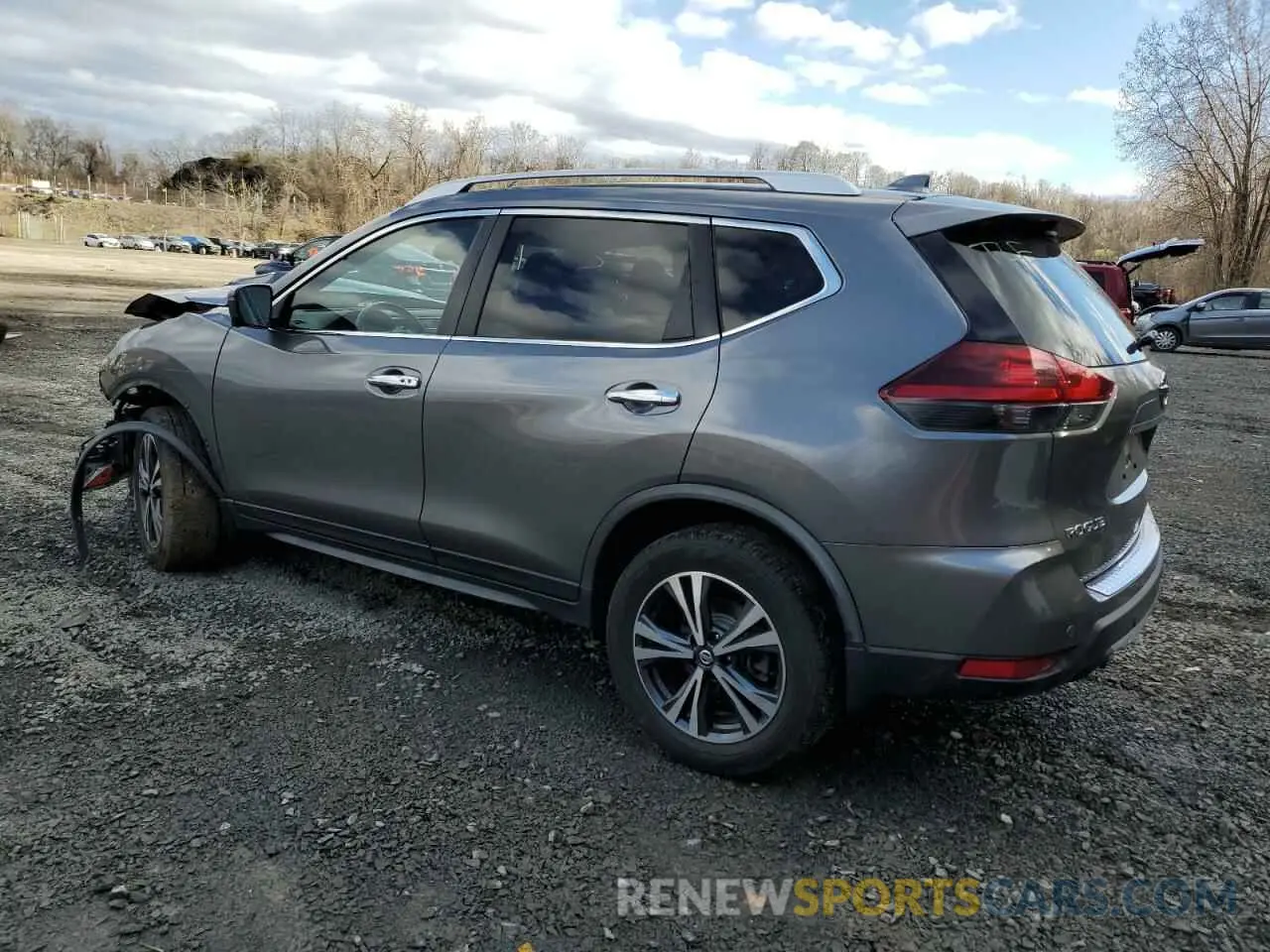 2 Photograph of a damaged car JN8AT2MV5LW122310 NISSAN ROGUE 2020