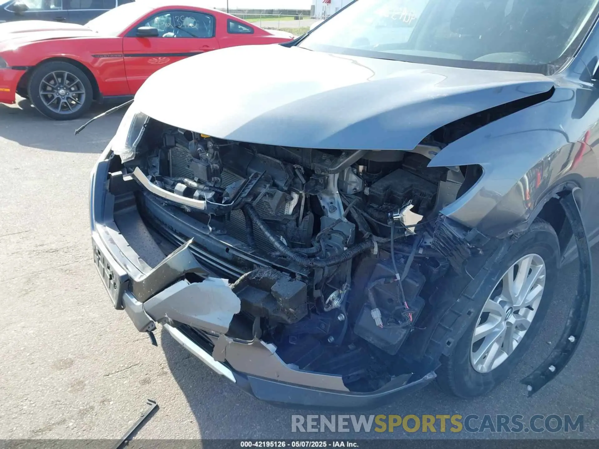6 Photograph of a damaged car JN8AT2MV5LW122520 NISSAN ROGUE 2020