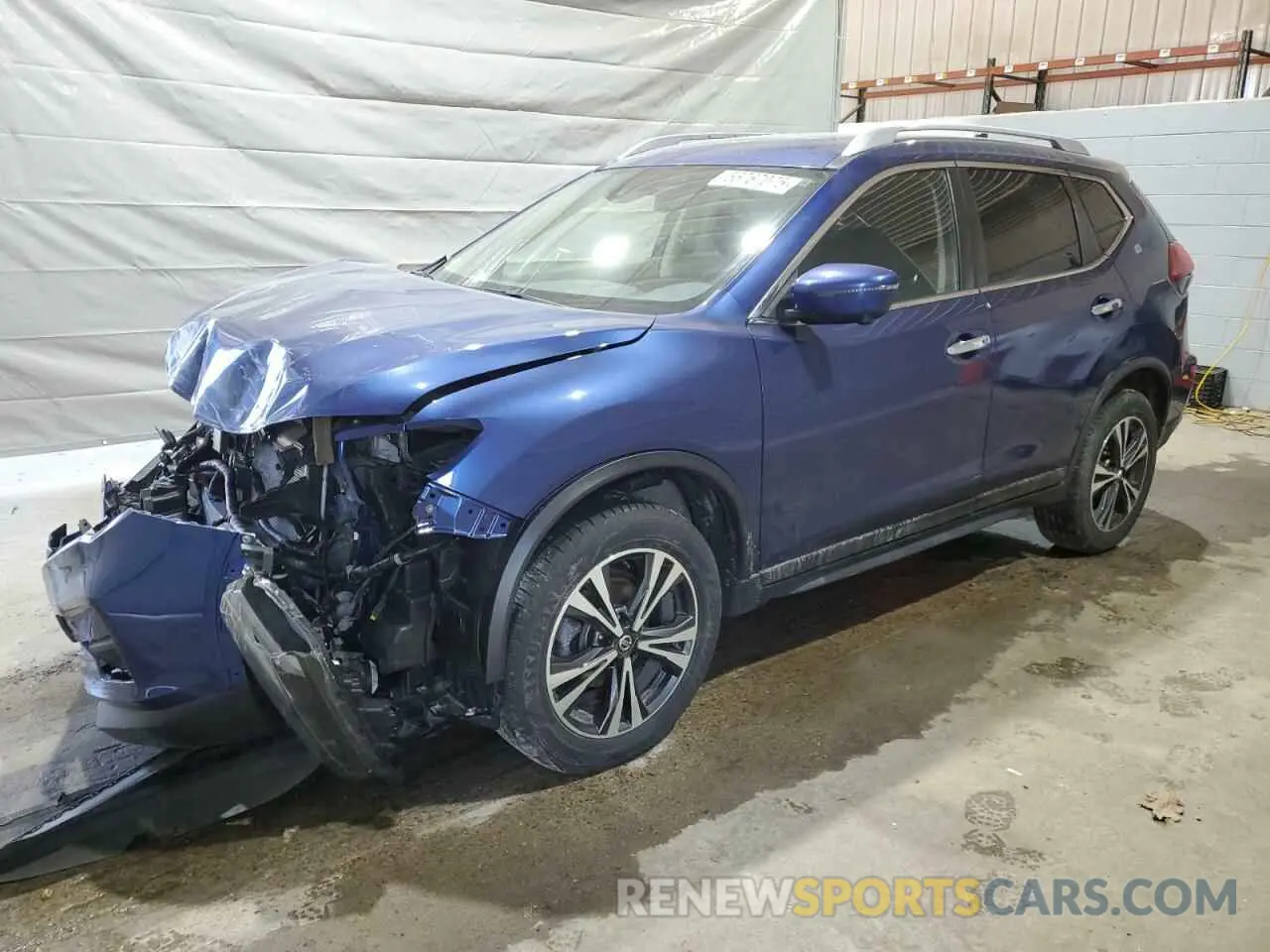 1 Photograph of a damaged car JN8AT2MV5LW130309 NISSAN ROGUE 2020