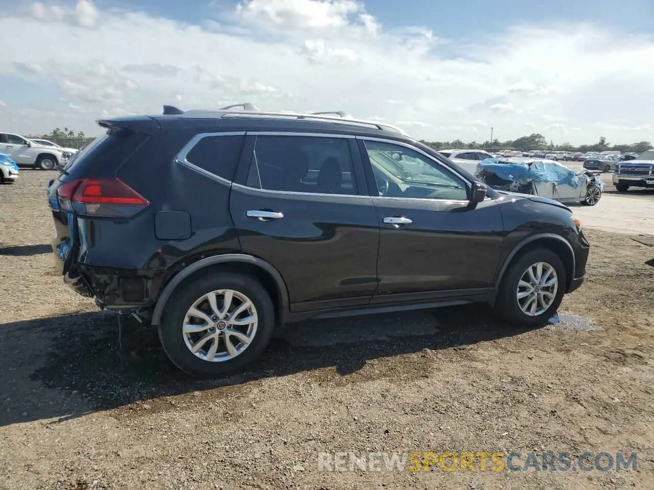 3 Photograph of a damaged car JN8AT2MV5LW133386 NISSAN ROGUE 2020