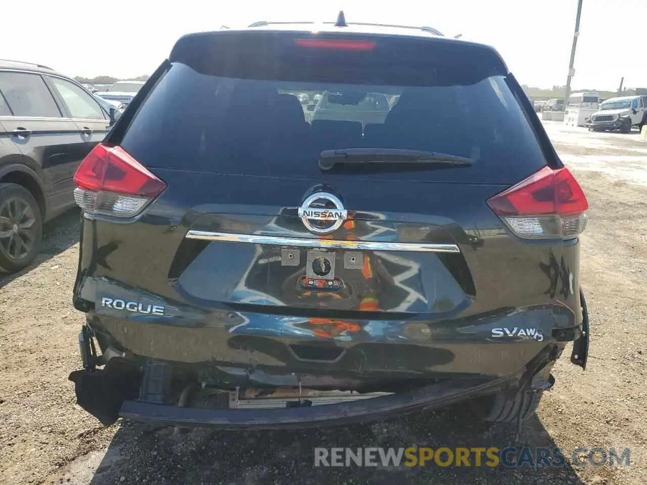 6 Photograph of a damaged car JN8AT2MV5LW133386 NISSAN ROGUE 2020