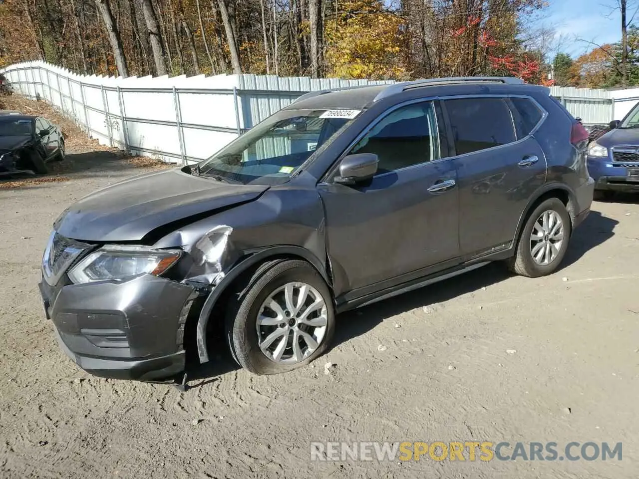 1 Photograph of a damaged car JN8AT2MV5LW137163 NISSAN ROGUE 2020