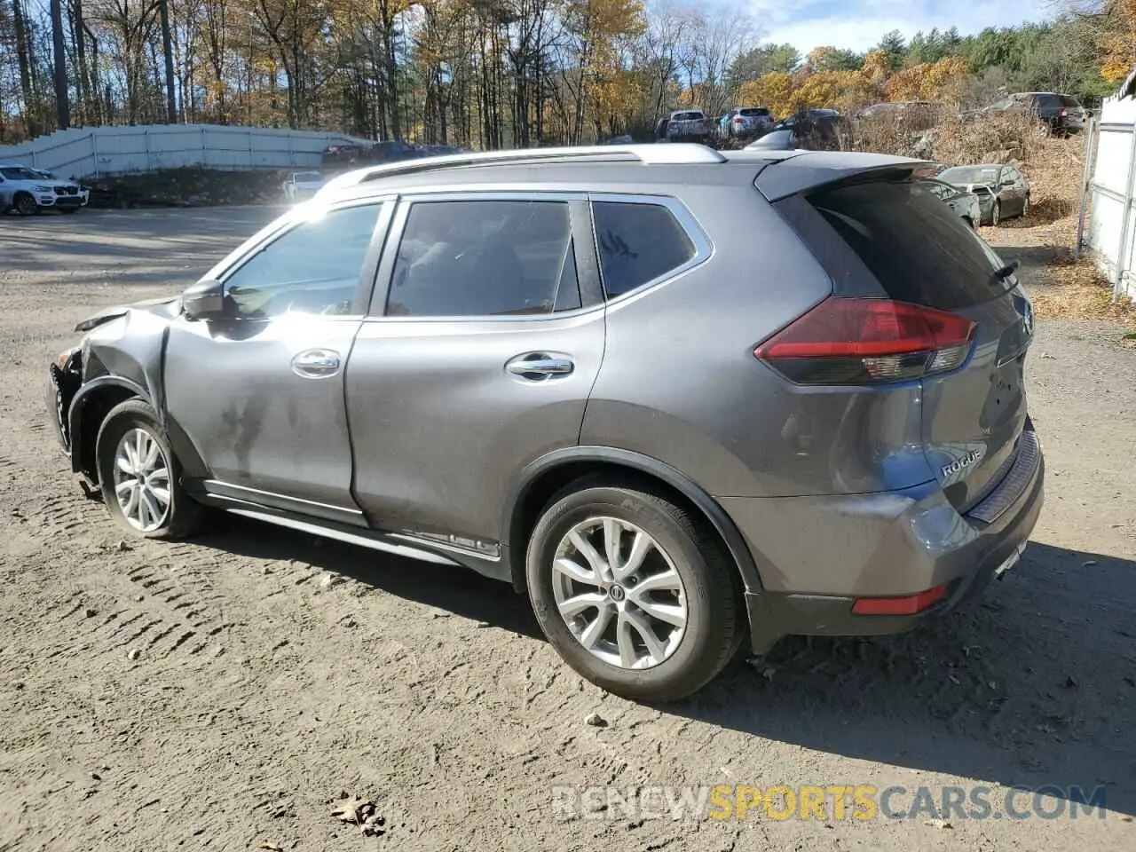 2 Photograph of a damaged car JN8AT2MV5LW137163 NISSAN ROGUE 2020
