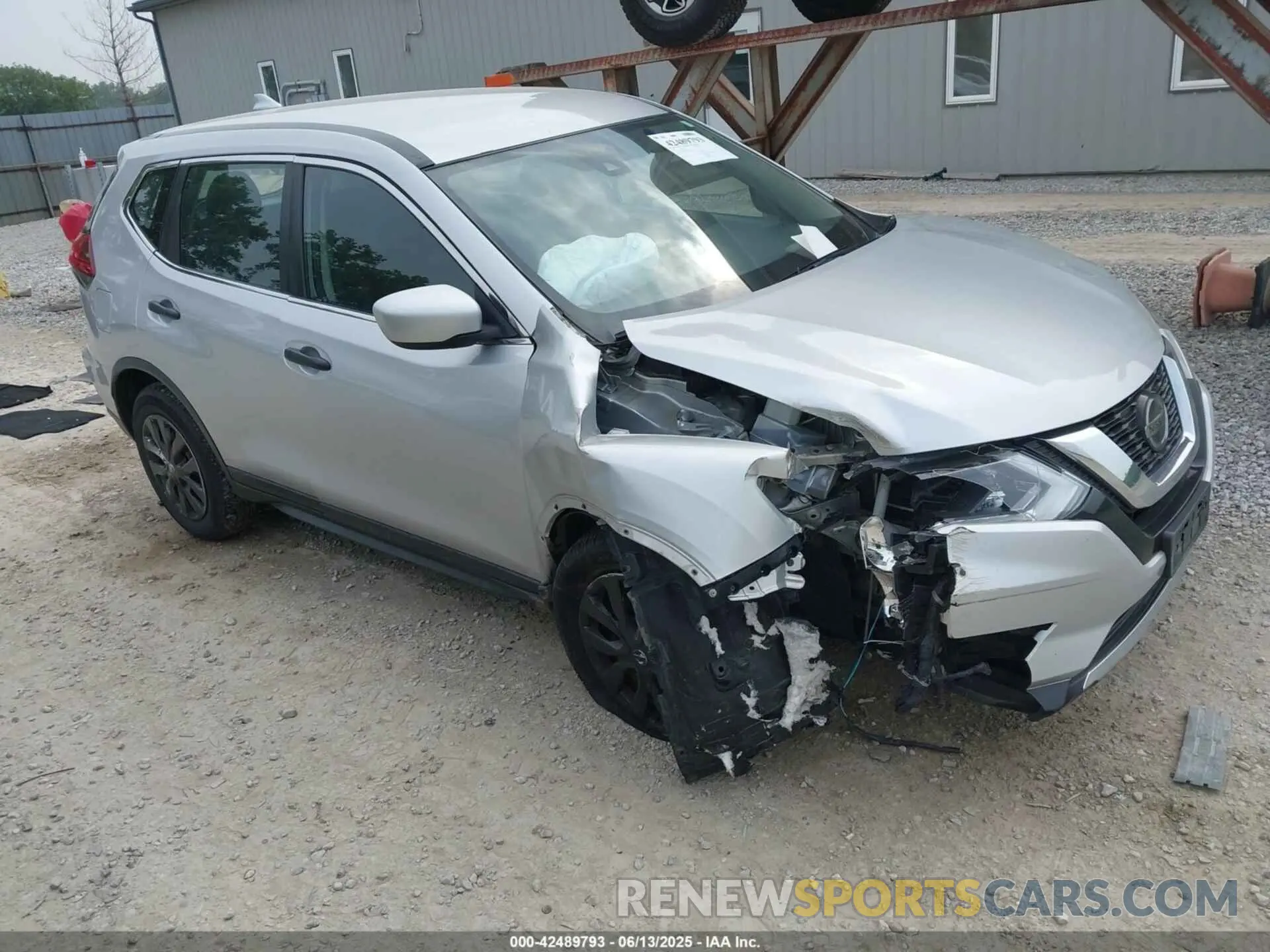 1 Photograph of a damaged car JN8AT2MV5LW138586 NISSAN ROGUE 2020